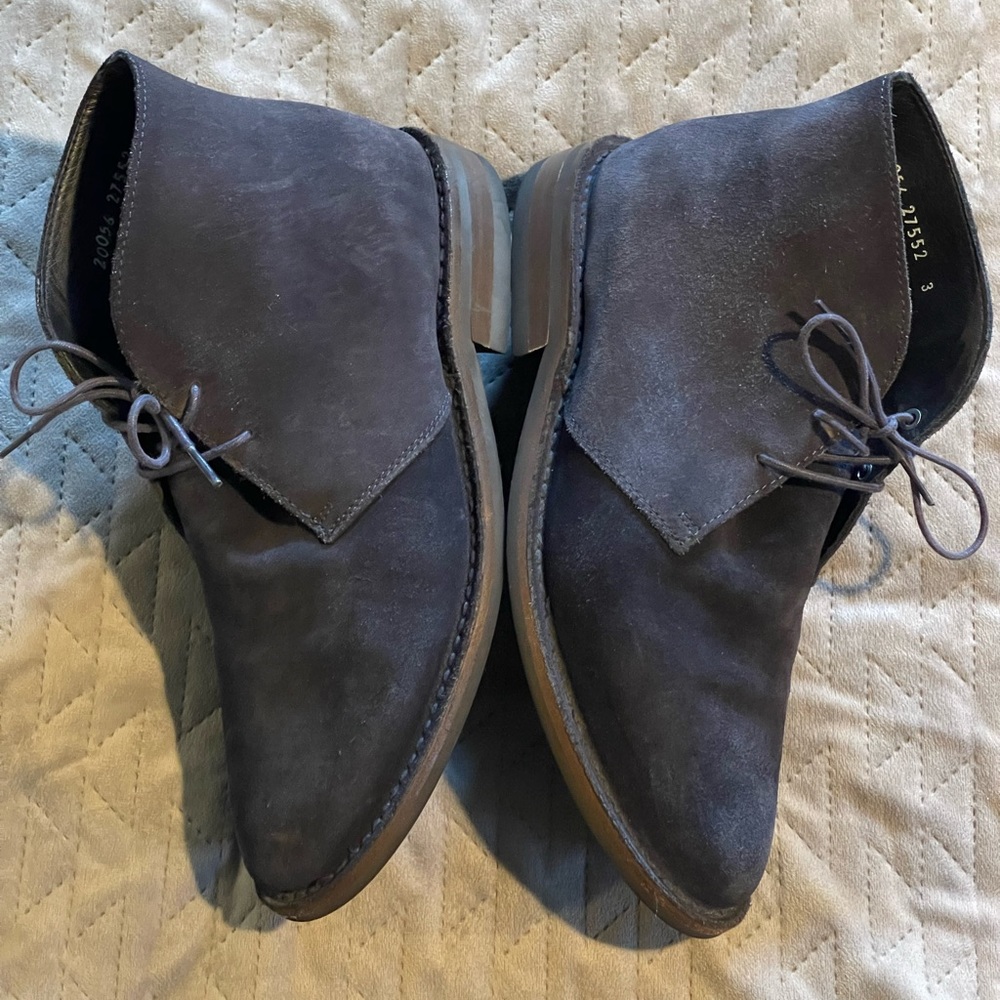 Thursday boot co blue suede shoes men’s size 7.5 pre-owned condition‎
